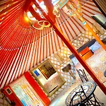 Yurta Arco Iris Tente de luxe Riba-roja de Túria